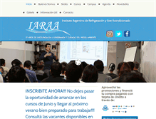 Tablet Screenshot of iaraa.com.ar